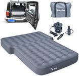 D-Hive SUV Air Mattress, Ultra-Thick Material Extra-High Car Air Mattress, SUV Mattress for Toyota 4runner, Jeep Wrangler, Car Mattress Inflatable Grey