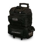 Storm Streamline 4 Ball Roller Bowling Bag- Carbon/Black