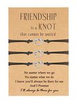 Friendship Bracelets for Women Knot Bff Best Friend Bracelets Adjustable Matching Bracelets for Best Friends AccessoriesTrendy Stuff Jewelry Gifts 2024