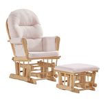 Lennox Furniture Emily Glider Rocker Combo Natural Pink