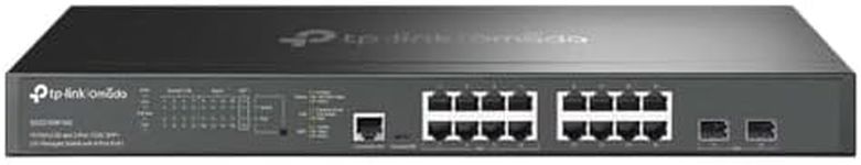 TP-Link SG3218XP-M2 Omada 16-Port 2.5G Managed Switch with 8-Port PoE 2 10GE SFP