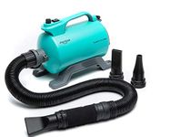 shernbao High Velocity Professional Dog Pet Grooming Hair Drying Force Dryer Blower 5.0HP (Super Cyclone) SHD-2600P (Green)