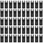 50 Pcs Oscillating Tool Blades, Professional Universal Oscillating Saw Blades, Wood Multitool Blades, Quick Release Durable Oscillating Tool, Multi Tool Blades Fit All Models