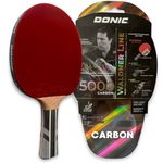 Schildkröt Wood Donic Waldner 5000 Table Tennis Bat, Red