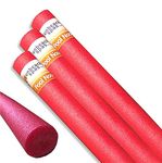 Sunbeach Spas Pool Noodle Water Aid Foam Float - Red Triple Pack