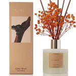 COCORRÍNA Reed Diffuser Sets - 200ml Cedar Wood Scented Diffuser with 8 Sticks Home Fragrance for Bedroom Bathroom Living Room, Home & Office Decor