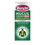 Benylin Mucus Cough Max Honey & Lemon Flavour Syrup 150ml