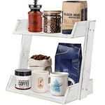 Coffee Station Organizer Countertop, Coffee Bar Accessories and Organizer, Coffee Mug Holder Countertop Coffee Station,Coffee Cup Holder Coffee Bar Accessory Organizer, Gift for Coffee Lover