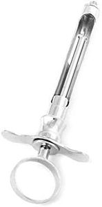 OdontoMed2011® Stainless Steel - Dental Aspirating Syringe 1.8ML Dental Syringe Dental Instruments Dental Syringe CW Type 1.8cc