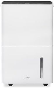 Duux Bora Smart Dehumidifier 20L | Clothes Drying Mode | Quiet Mark Certified | Energy Efficient Dehumidifier for Home | Carbon Filter | Large 4L Water Tank | Humidity Sensor | DXDH20UK