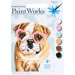 Dimensions, Dog Love, Paintworks Paint By Numbers Kit for Kids and Adults, 8'' x 10'