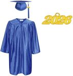 Happy Secret Preschool and Kindergarten Graduation Cap and Gown with Tassel 2024 2025 Year Charm