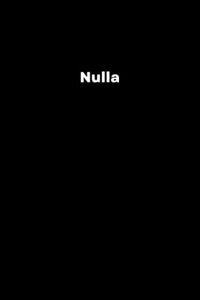 Nulla | il regalo perfetto per chi ha già tutto | Regalo Divertente | Amici e Parenti | Donna e Uomo |