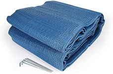 Camco 42821 Awning Mat 9 X12 Blue