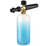 EAWONGEE Adjustable Snow Foam Lance 1 Liter Foam Cannon Soap Dispenser for Karcher K Series K2 K3 K4 K5 K6 K7 Pressure Washer Gun