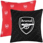 Arsenal F.C. Square Cushion Covers, 39 x 39cm Bed, Sofa Cushion Cover Pack of 2 - Arsenal Gifts