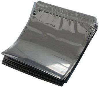 LJY 50 Pieces Antistatic Resealable Large Size Bags for Motherboard HDD and Electronic Device, 21cm x 24cm / 8.3in x 9.5in