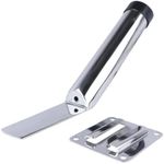 Removable Fishing Rod Holder for Boat, Stainless Steel Fishing Pole Holder Deck Mount Removable Rod Holder Pontoon Boat Accessories