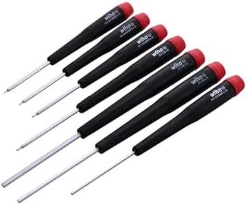 Wiha 26390 Precision Hex Metric Screwdrivers 7-Piece Set