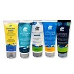 SWIMCARE Swim Care Pre And Post Swimming Lotion Combo - Sun Visor Sunscreen 100Ml / Pre Swim Cream 200Ml / Chlorine Removal Body Wash 200Ml / Shampoo 200Ml / Moisturizer 200Ml - Waterproof Cream