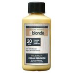 Jerome Russell Bblonde Maximum Lift Cream Peroxide 20 Vol - Permanent Blonde Hair Dye for Blonde to Light Brown Hair Colour & Bleach with 6% Peroxide & Avocado Oil, Lifts 4-5 Shades, 75ml