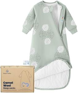 kaiya baby Unisex Sleeping Bag for Babies and Toddlers 2.5 Tog Sleep Sack 0-6Months, Long Sleeve Sleep Sack, Wearable Blanket Baby, Gifts for Baby
