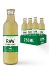 Raw Kombucha- Herbal SuperTea -Hops (250ml bottles), Original kombucha|6 Pack| Delicious, fermented tea with gut-healing and detoxifying properties