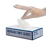 Buyao Gloves Disposable Nitrile Gloves, Powder Free, Latex Rubber Free, Disposable Gloves – Exam Gloves, Food Safe, Healthy Care, Convenient Dispenser Pack Of 100