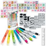 Mr. Pen- Bible Journaling Kit with Bible Highlighters/Markers and Pens No Bleed, Bible Tabs, Bible Stencils, Bible Ruler, Bible Study Supplies, Christian Gifts