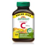 Chewable Vitamin C 500 mg - Assorted flavours, Value Size