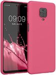 kwmobile Case Compatible with Xiaomi Redmi Note 9S / 9 Pro / 9 Pro Max Case - Soft Slim Protective TPU Silicone Cover - Awesome Pink