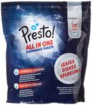 Amazon Brand - Presto! Automatic Dishwashing Tablets All In One, Fresh Scent, 120 Count