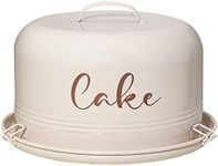 webake Tall Cake Carrier with Handle Cake Transport Box Large Cake Tin Storage Container Lockable Lid Cover Cake Dome for Transport and Storage Cake