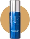 NV BB Perfecting Mist Foundation Buildable Coverage Professional Airbrush Makeup with Plant-based Stem Cell Polypeptides, Vitamins A, D, E and Aloe, 1.5 ounces, Warm Honey