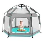 Bend River Baby Playpen with Canopy