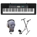 Casio CTK-2550 PPK 61-Key Premium Keyboard Pack with Stand, Headphones & Power Supply