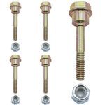 (5 pcs) 575938801 Shear Bolts & Hex Nuts fits Poulan Pro Snow Blower