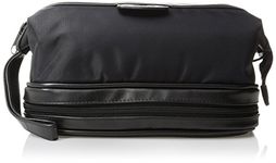 Dopp Men's Zip-Bottom Travel Kit, Black (Black) - 06776-BK