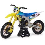 Supercross, Authentic Adam Enticknap 1:10 Scale Collector Die-Cast Toy Motorcycle Replica with Race Stand, for Collectors and Kids Age 5 and Up