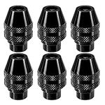 Bestgle 6 Pcs 4486 Keyless Chuck Rotary Tools, Multi Quick Change Universal Rotary Tool Mini Cordless Chuck for Rotary Tools