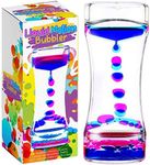 LIVOND Liquid Motion Bubbler Sensory Timer, 2 Minute – Big Calming Sensory Bubble Toy for Kids with Autism ADHD Anxiety or Special Needs (Single Pack)