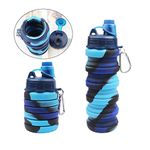 nuoshen Boys Water Bottle Camouflage Color Personalised Collapsible Water Bottle For Kids Water Bottle