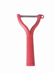 Tupperware Soysoyy 30930 Universal Peeler Red D119 Peeler Flat Grit Serrated Edge