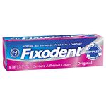 Fixodent Fixodent Denture Adhesive Cream Original Strong And Hold