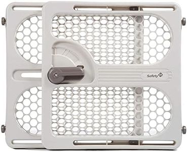 Safety 1st Pressure Mount Easy Fit Security Gate, Fits Spaces between 28" and 40", and 27" Tall, White