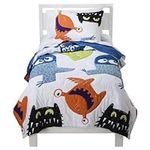 Circo Monster Party Quilt and Sham Set TWIN