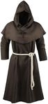 KNELOR Kids Medieval Friar Monk Hoo