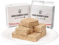 Emergency Food Ration Bars 1 Pack, Original Flavor Survival Tabs Supply for Outdoor Camping Emergency Snowstorm Earthquake Disaster Preparedness Kit with 20 years Long Self Life, 250g/bar