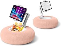 Debtrop Kindle Pillow Stand Holder for Reading in Bed, Tablet iPad Pillow Stand for Lap Compatible with 4.7"-13" Phone, Tablet, iPad, iPhone, Google, Kindle, Samsung(Pink)