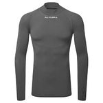 Altura Unisex Tempo Seamless Long Sleeve Thermal Cycling Baselayer - Charcoal - Large/X-Large